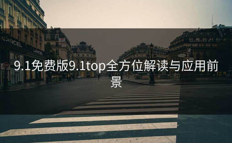 9.1免费版9.1top全方位解读与应用前景
